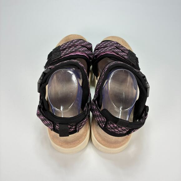 Gravity Defyer G-Defy Café Black Pink Adjustable Straps Sandals Women's Size 11 - Picture 6 of 11